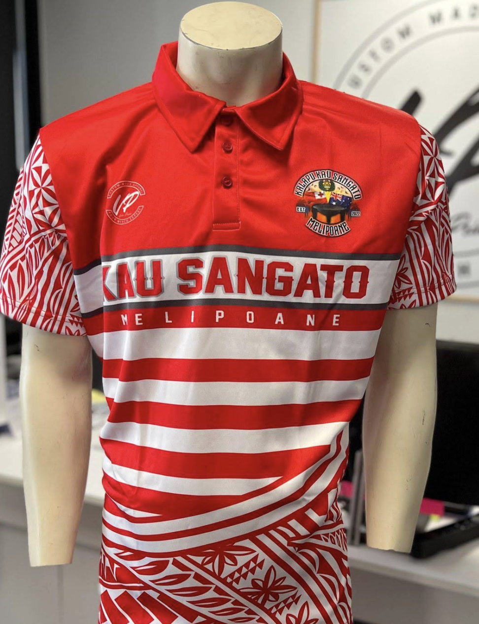 Custom sublimation polo