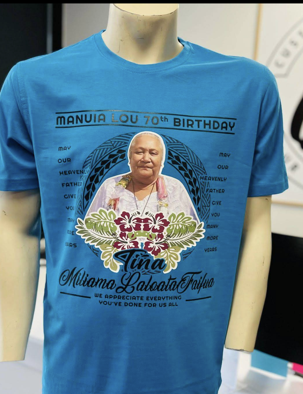 Birthday tribute tee